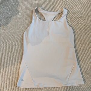 Athleta white In Motion Tank